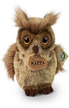 Еко плюшен рогат бухал - Rappa - С височина 16 cm — 241589