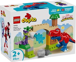 LEGO Duplo - Динозавър Спайди Рекс срещу Зелен гоблин - Детски конструктор — 10463
