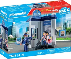 Playmobil Action Heroes - Полицейска стая за разследване — 71733