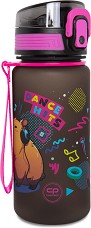 Детска пластмасова бутилка Cool Pack Brisk - С вместимост 400 ml от серията Capybara — Z17961