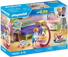 Playmobil My Life - Спалня с детски кът за игра — 71609