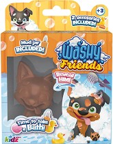 Фигурка на кученце за къпане Уелско корги Washy Friends — K02WFS03