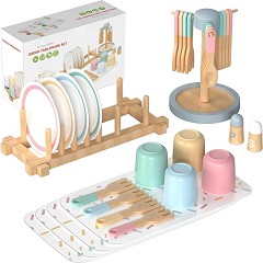 Дървен сервиз за хранене - Ginger Home — HL007