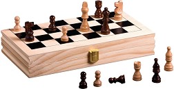 Дървен шах - Класическа настолна игра — Piatnik PIA639692