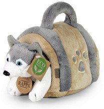 Еко плюшено хъски - Rappa - С дължина 16 cm — 209756