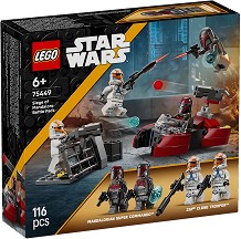 LEGO Star Wars - Обсадата на Мандалор - Детски конструктор — 75449