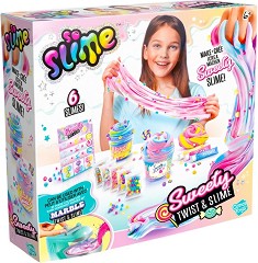 Направи си сам сладък слайм - Canal Toys - Творчески комплект от серията So Slime