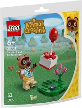 LEGO Animal Crossing - Tom Nook и летящ подарък - Детски конструктор — 30731