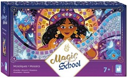 Декорирай мозайките - Janod - Творчески комплект от серията Magic School — J09150