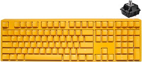    Ducky One 3 Yellow - Full Size,  USB  1.8 m, ANSI Layout, Cherry MX Speed Silver - 