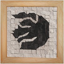 Каменна мозайка Зодия Телец - Neptune Mosaic - С размери 12 х 12 cm