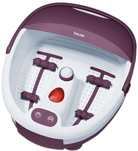 Инфрачервен масажор Beurer FB 21, 3 приставки, Поддържане на темп, До 49 №, Бял/лилав