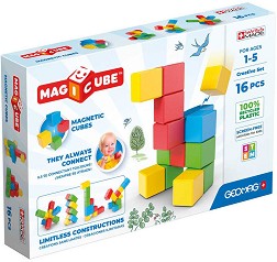 Магнитен конструктор Geomag - От 16 части, от серията Magicube — 247