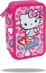 Несесер с ученически пособия Jumper 3 - Cool Pack - С 3 отделения от серията Hello Kitty — F067035