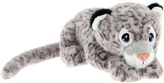 Еко плюшен снежен леопард - Keel Toys - От серията Keeleco — SE3941