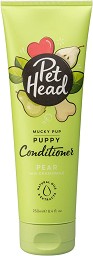 Подхранващ балсам за подрастващи кучета Pet Head Mucky Puppy - 250 мл, с аромат на круша и лайка
