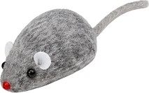 Плюшена играчка за котки Мишка Nobby - С дължина 5 cm и звукови ефекти — 80110