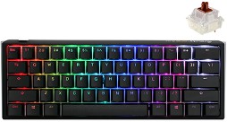    Ducky One 3 Mini Classic - 60%,  USB  1.8 m, ANSI Layout, Hot-Swap, Cherry MX Brown RGB - 