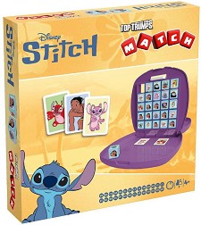 Дуел - Stitch - Детска настолна игра от серията Top Trumps — Winning Moves