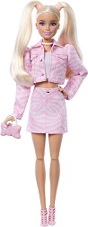 Кукла Барби с розово дънково яке - Mattel - На тема Barbie — JJN69