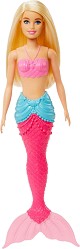 Кукла Барби русалка с розова опашка - Mattel - С аксесоари на тема Barbie — HGR05