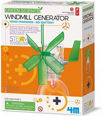 Сглоби сам Ветрогенератор - 4M - От серията Green Science — 4m-03267