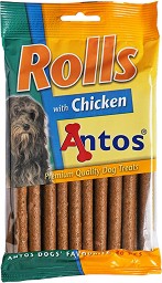 Солети за кучета Antos Rolls - 200 г, с пилешко, за всички породи