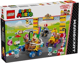 LEGO Super Mario - Комплект бебе Праскова и Гранд Прикс - Детски конструктор — 72036