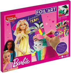 Създай картички с фолио Maped - От серията Barbie