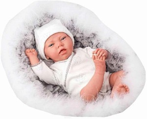 Кукла бебе Ноел - Arias - С височина 40 cm, от серията Reborns — 98048