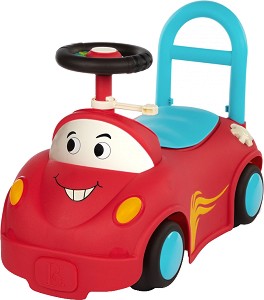 Кола за бутане Freddy Zoom - Battat - Със светлина и звук от серията B Toys — 2310