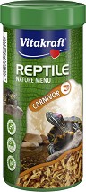 Храна за месоядни влечуги Vitakraft Reptile Nature Menu - 250 мл, от мекотели и ракообразни
