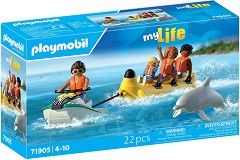 Playmobil My Life - Пътешествие с бананова лодка — 71905