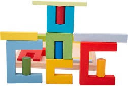 Дървените форми за подреждане - Bigjigs Toys — 33036