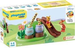 Playmobil 1.2.3 - Пчелната градина на Мечо Пух и Тигър — 71317