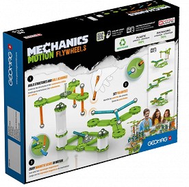 Магнитен конструктор Geomag - Движение - От 96 части, от серията Mechanics — 756