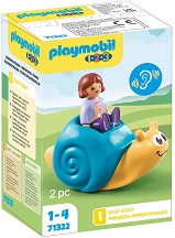 Playmobil 1.2.3 - Охлюв дрънкалка — 71322