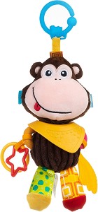 Играчка за закачане BaliBazoo Monkey Molly