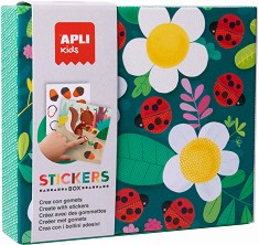 Многократни стикери Горски обитатели - Apli Kids - Образователен комплект — 18362