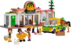 LEGO Friends - Био магазин за хранителни стоки - Детски конструктор — 41729