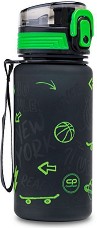 Детска пластмасова бутилка Cool Pack Brisk - С вместимост 400 ml от серията Tiger — Z17931