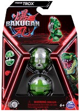 Трансформираща се фигурка с карти Titanium Trox - Spin Master - От две части от серията Bakugan — 6066716