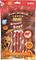    Nobby StarSnack Wrapped Beef - 70 g,  ,   Barbecue,  6  - 