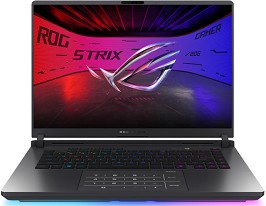  ASUS ROG Strix G16 G615LW-S5029W - Intel Core Ultra 9 275HX 2.7 GHz, 16" IPS 2560 x 1600, 240 Hz, 32 GB RAM DDR5, 1 TB SSD, NVIDIA RTX 5080, Windows 11 - 