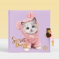 Таен дневник Котето Мауси - Studio Pets - 18 × 18 × 1,5 см, с катинарче
