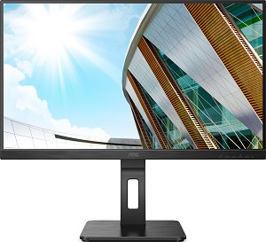  AOC Q27P2Q - 27", IPS, 75 Hz, 16:9, 2560 x 1440, 4 ms, HDMI, DisplayPort, VGA - 
