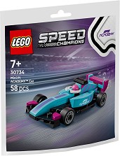 LEGO Speed Champions - Мини автомобил F1 Academy - Детски конструктор — 30734