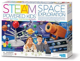 Сглоби сам макет на слънчевата система - 4M - Образователен комплект от STEAM Powered Kids — 4M-05537