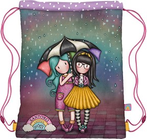Спортна торба Be Kind To Each Other - Santoro - На тема Gorjuss — 1123GJ06