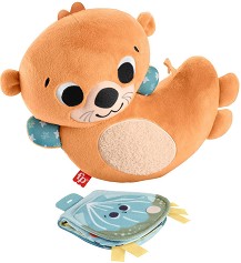 Сензорна плюшена видра - Fisher Price - За бебета над 0+ месеца — HXG96